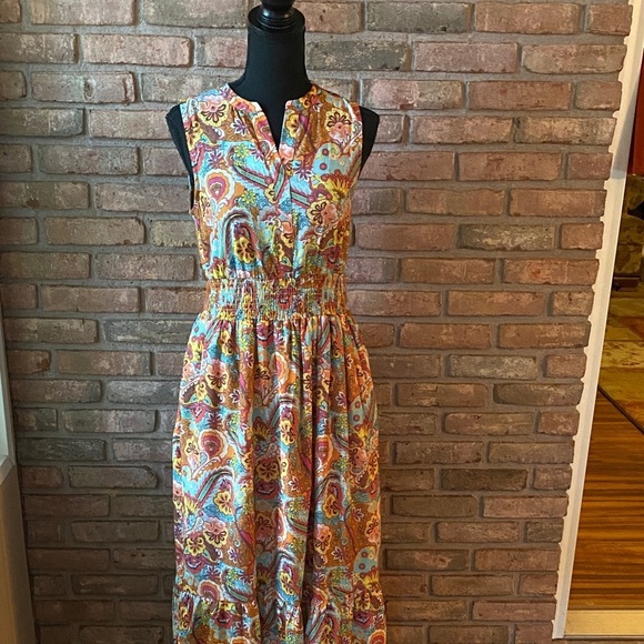 NY Collection Dresses & Skirts - NY Collection Paisley Print Maxi Dress